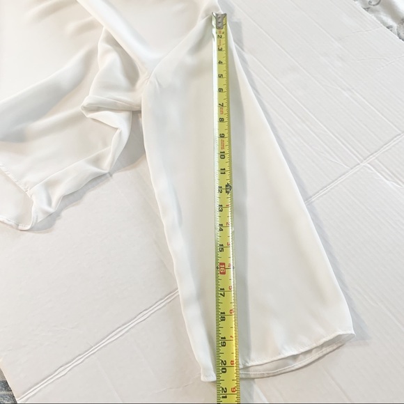 Zara Basic collection women’s blouse, white color, size large, - Picture 11 of 11